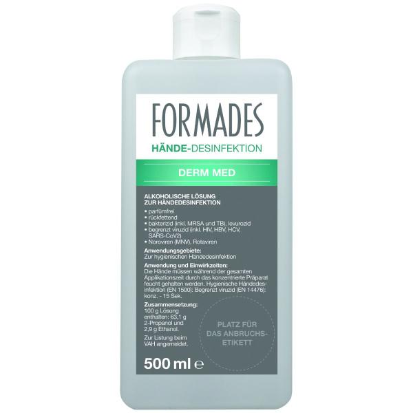 Formades Derm Med Händedesinfektion, 500 ml